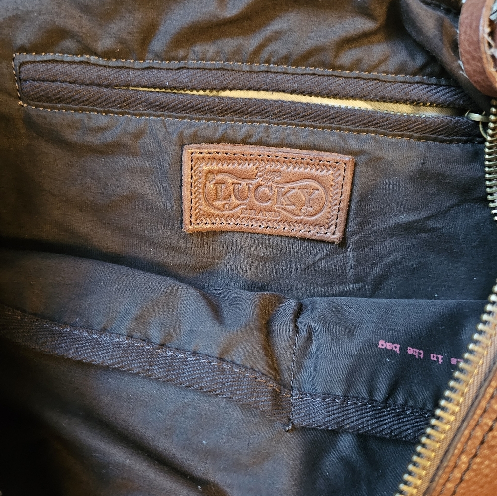 Brown Leather Shoulder Bag - Picture 5 of 5